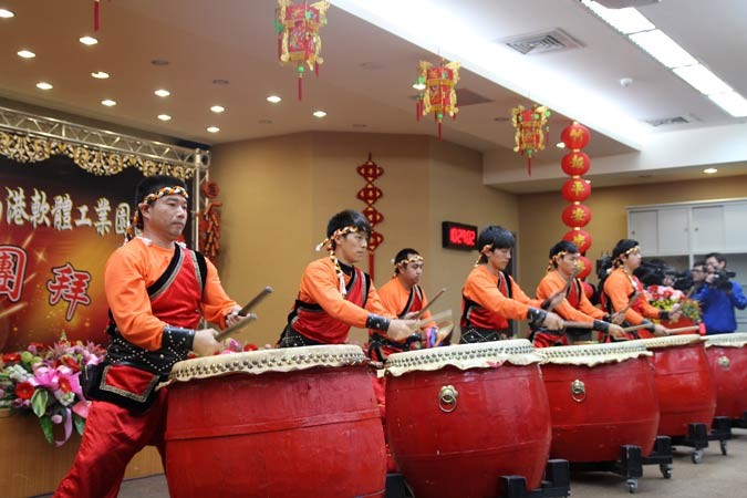 科技業廠商大會-開場震撼大鼓表演